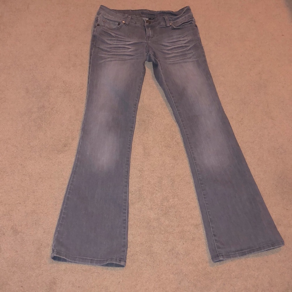 L/N Stretch Gray Denim Jeans Size 7